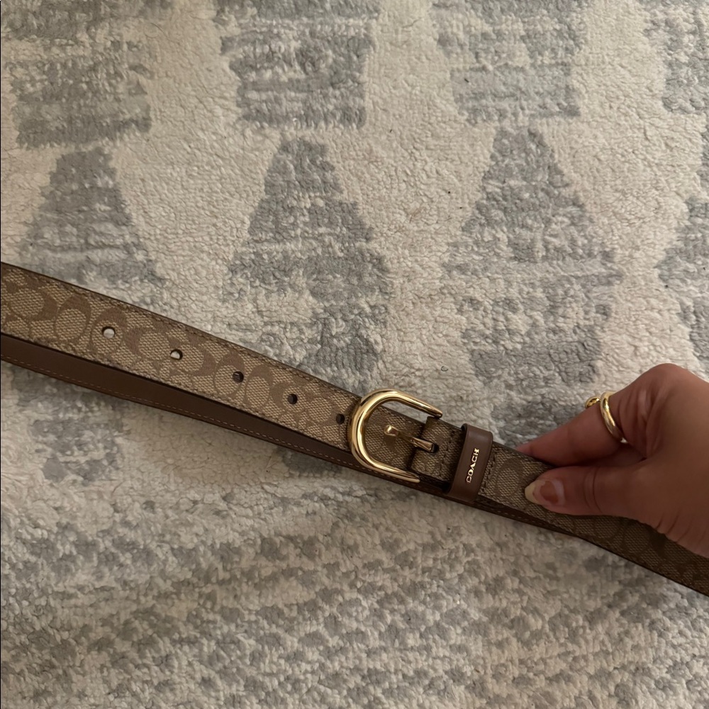 Coach belt